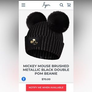 Love your melon Disney beanie